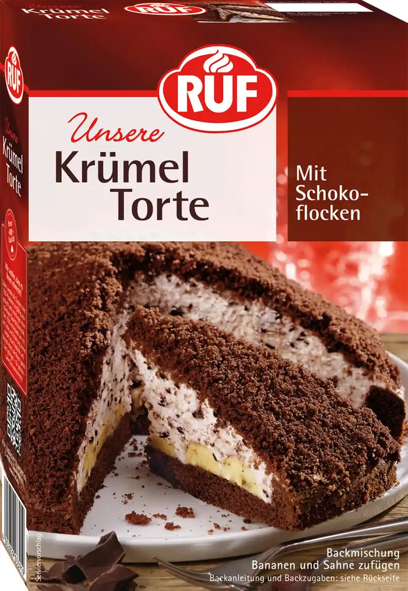 Bild 1 von RUF Backmischung Krümeltorte 425 g