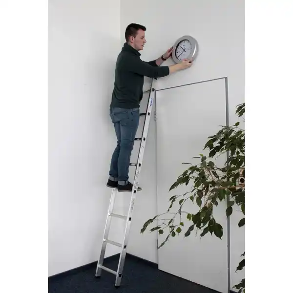 Bild 3 von KRAUSE Anlegeleiter »CORDA«, 8 Sprossen, Aluminium