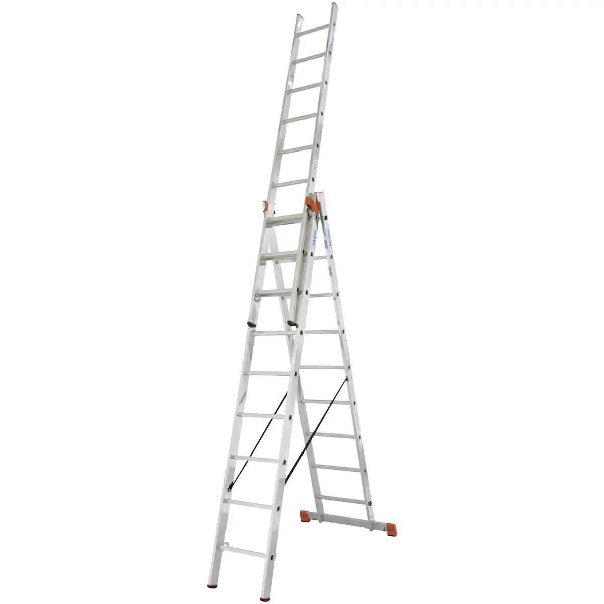 Bild 1 von KRAUSE Vielzweckleiter »MONTO Tribilo«, 27 Sprossen, Aluminium