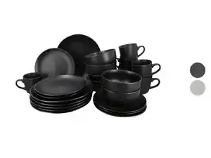 SILVERCREST® Geschirrset, 24-teilig