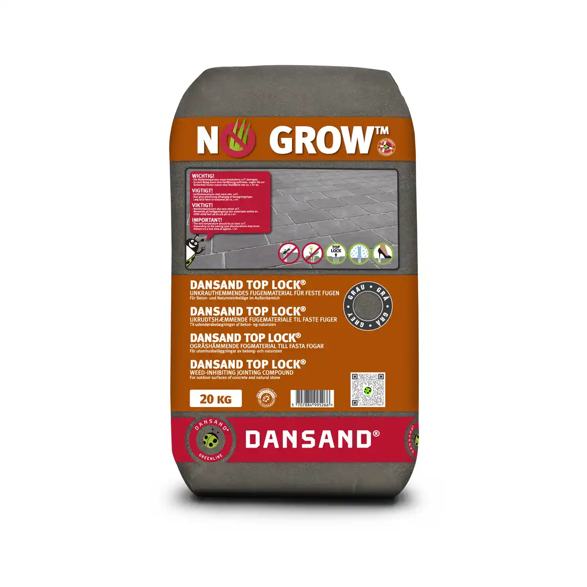 Bild 1 von Dansand Fugensand 'No Grow™ Top Lock®' grau 20 kg