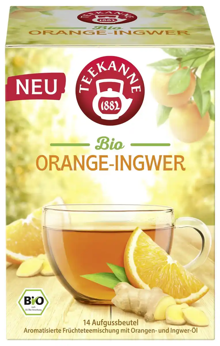 Bild 1 von Teekanne Bio Orange Ingwer