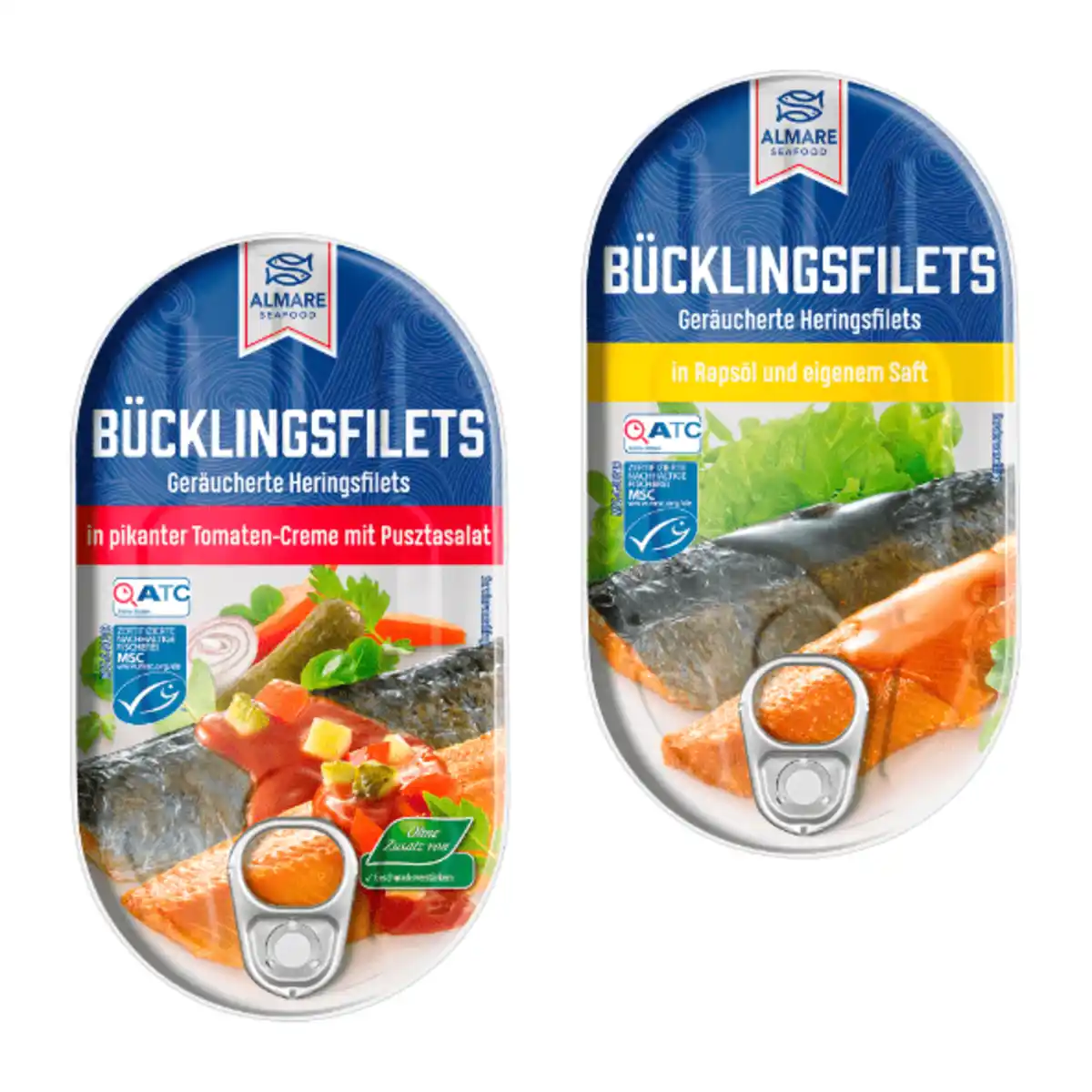 Bild 1 von ALMARE Bücklingsfilets 200g