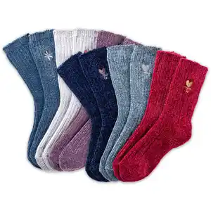 Ellenor Chenille-Rippsocken 3 Paar