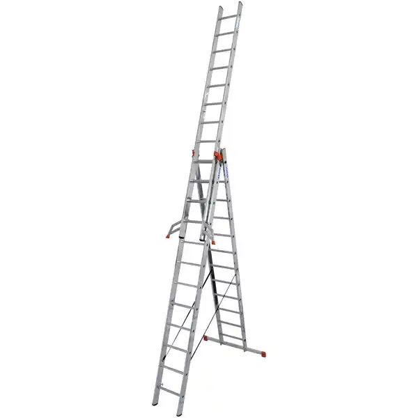 Bild 1 von KRAUSE Vielzweckleiter »MONTO Tribilo«, 36 Sprossen, Aluminium