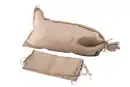 Bild 1 von Masys Jute-Sandsack 60 x 30 cm natur 2 Stück mit Band zum verschließen
