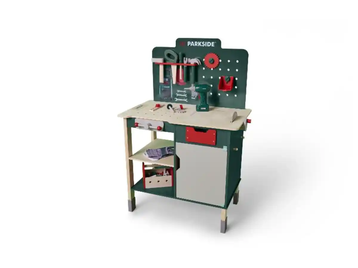 Bild 1 von lupilu® Holz-Werkbank