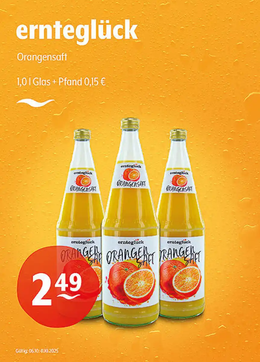 Bild 1 von ernteglück Orangensaft