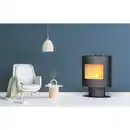 Bild 1 von THERMIA Kaminofen »Madagascar Mini«, grau, Stahl, 8 kW