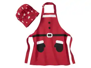 LIVARNO home Kinder Schürzenset, 2-teilig, aus reiner Baumwolle