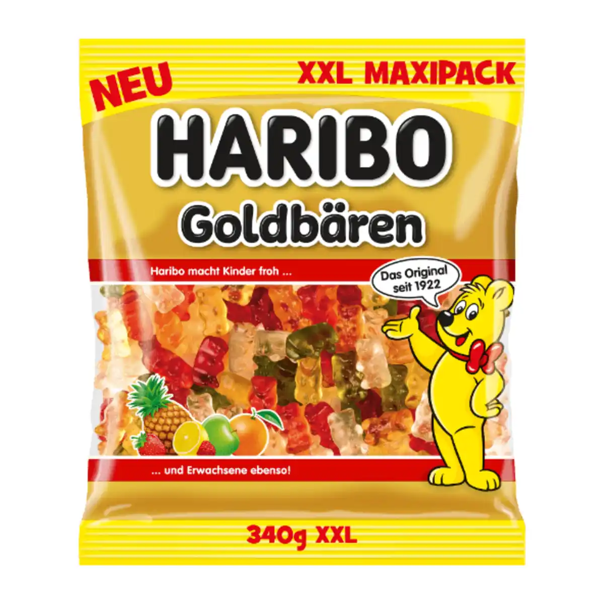 Bild 1 von HARIBO Goldbären XXL 340g