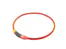 Bild 1 von Nobby LED Leuchthalsband Visible transparent rot für Hunde mit kurzem Fell