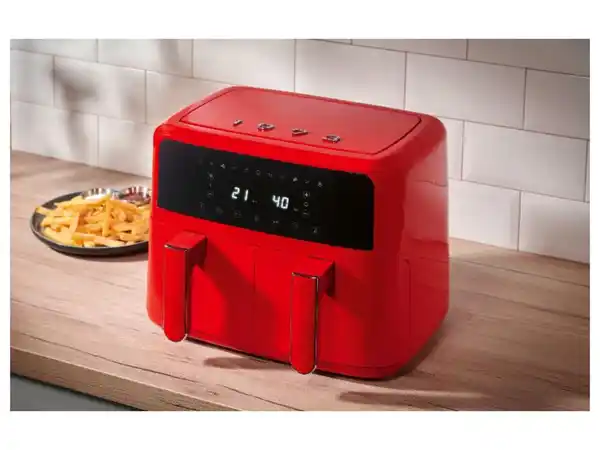 Bild 2 von SILVERCREST® Doppelzonen-Heißluftfritteuse »SHLFD 2600 B1«