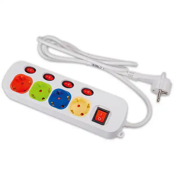 Bild 4 von Powertec Electric Farbige Steckdosen