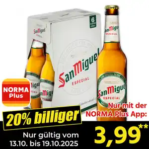 San Miguel Spanisches Bier