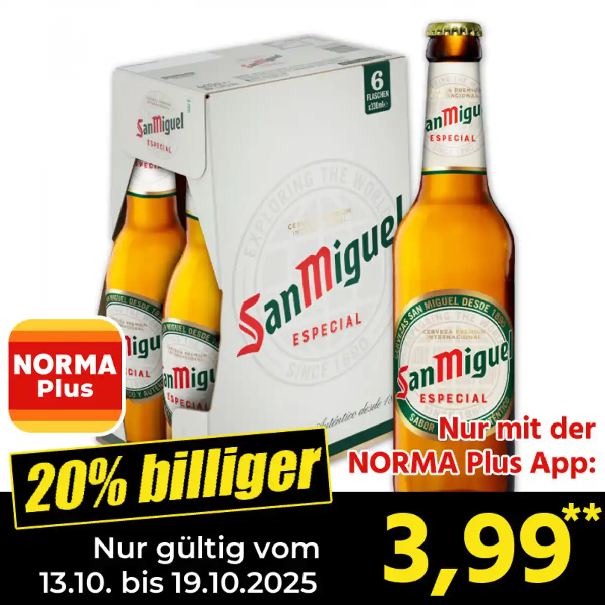 Bild 1 von San Miguel Spanisches Bier