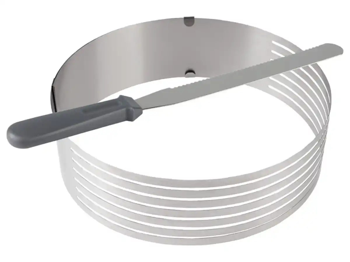 Bild 1 von ERNESTO® Tortenbodenheber/ Kuchenschneidhilfe inkl. Messer