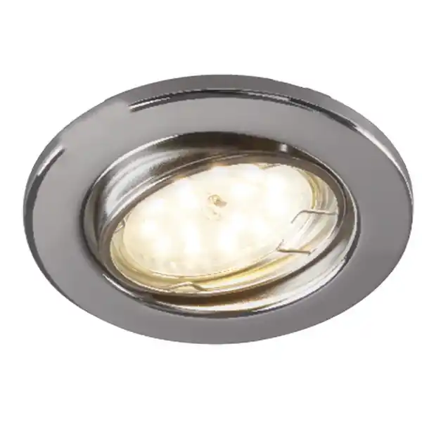 Bild 1 von toom LED-Einbauleuchten-Set chromfarben Ø 8,6 cm 3 Stück