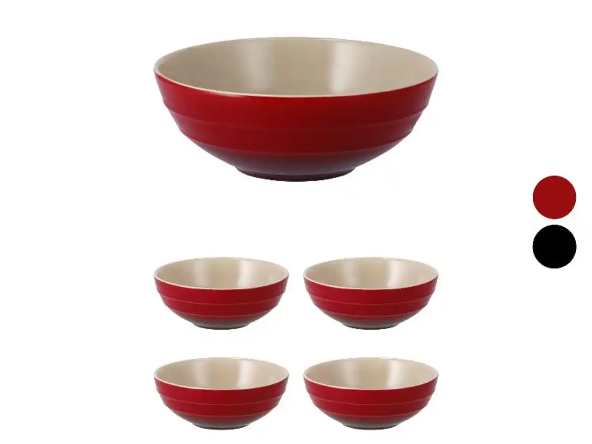 Bild 1 von SILVERCREST® Servierschale / Snackschalen-Set, spülmaschinen- und mikrowellengeeignet,  1 cm