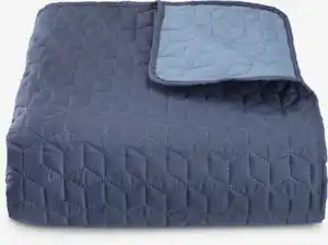 Tagesdecke ROSENTRE 240x260 blau