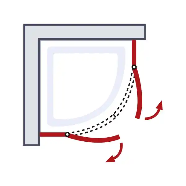 Bild 3 von SCHULTE Rundduschen-Set »MasterClass«, BxHxT: 90 x 200 x 90 cm, chromfarben