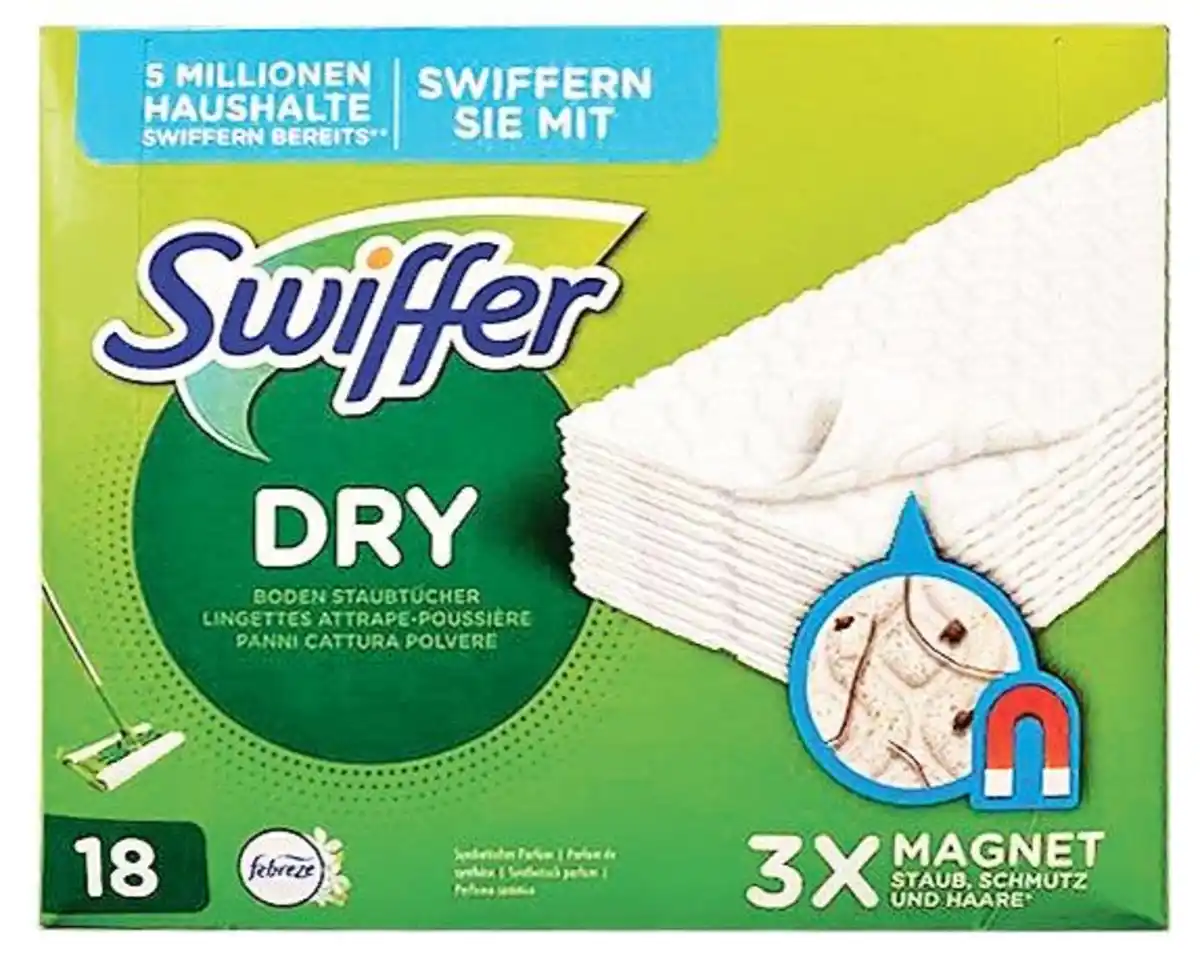 Bild 1 von Swiffer Trockenwischtücher