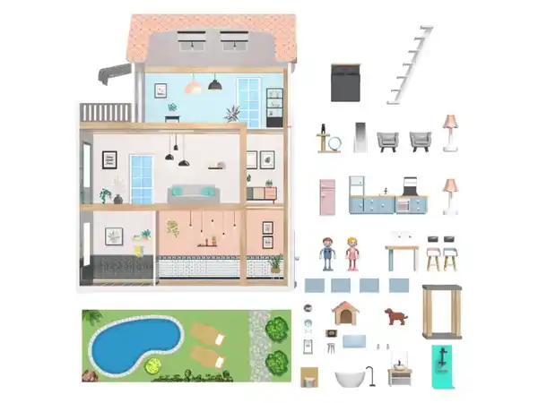 Bild 3 von lupilu® XXL-Puppenhaus