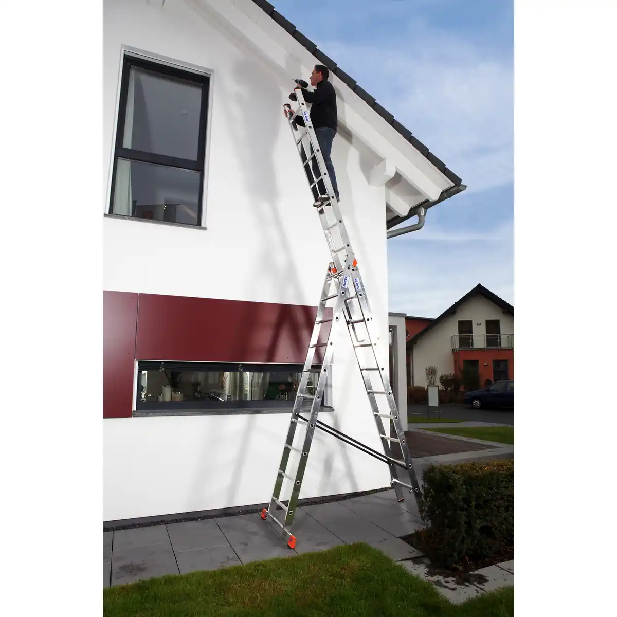 Bild 2 von KRAUSE Vielzweckleiter »MONTO Tribilo«, 30 Sprossen, Aluminium