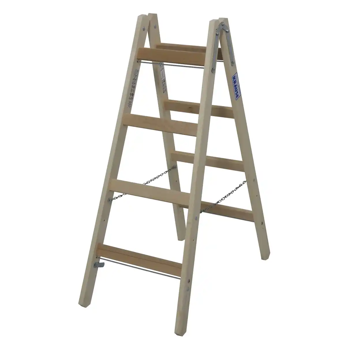 Bild 1 von KRAUSE Sprossen-Doppelleiter »STABILO«, Anzahl Sprossen: 8, aus Holz