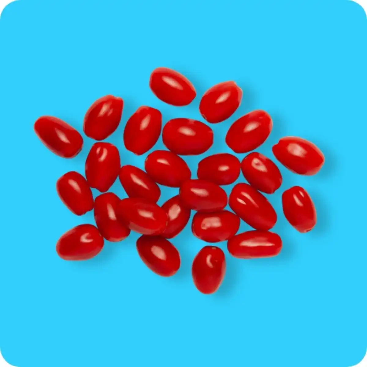 Bild 1 von   Datteltomaten, Ursprung: siehe Etikett