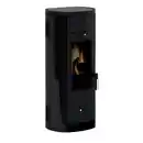 Bild 1 von accente Kaminofen »Slimline«, schwarz, Stahl, 5 kW