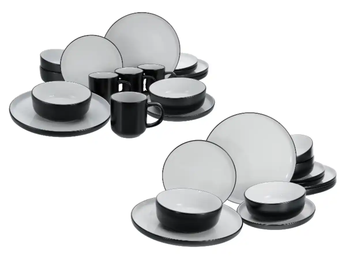 Bild 1 von Creatable Geschirrset »Nordic Cool Black«