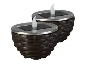 LIVARNO home LED-Solarleuchte, 1er oder 2er