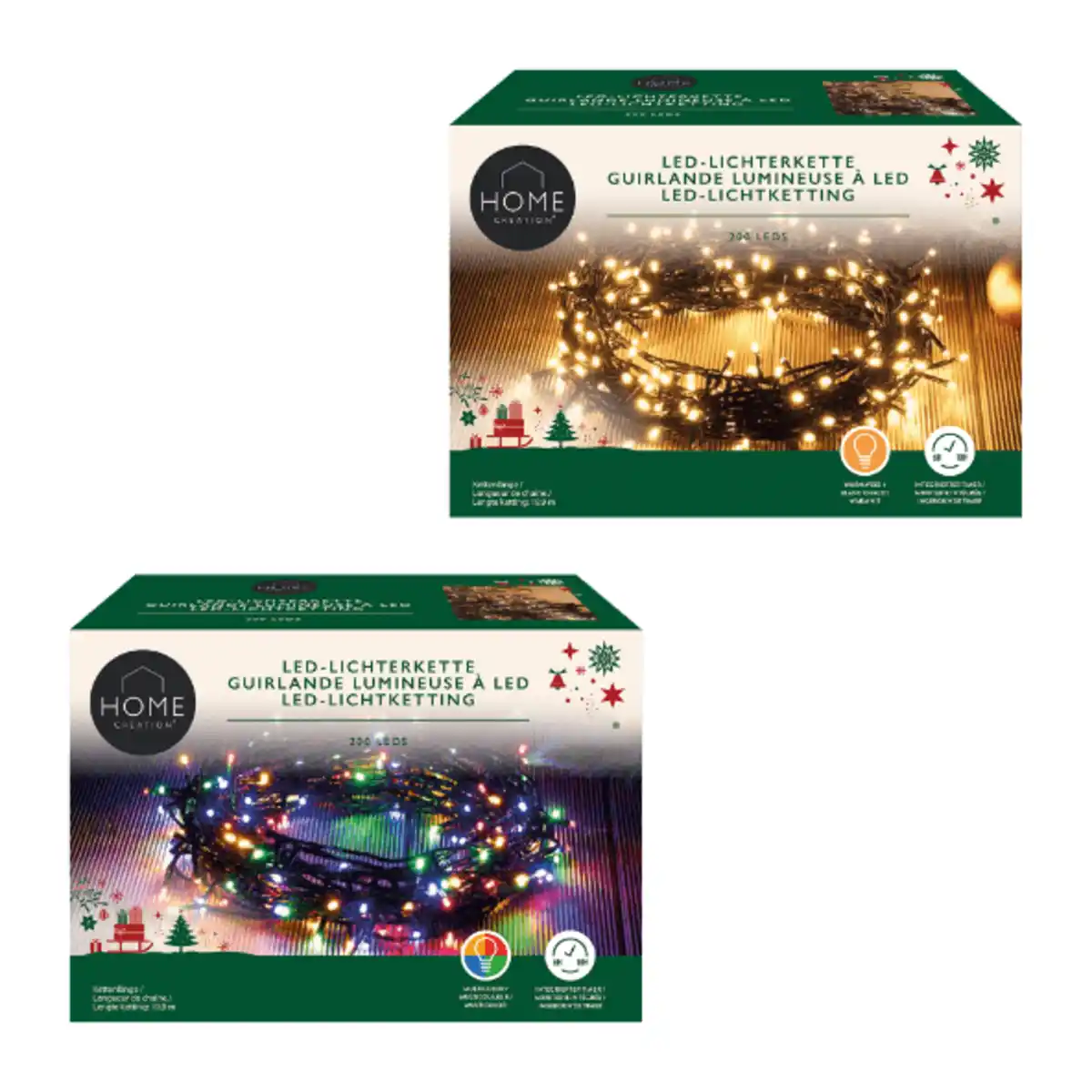 Bild 1 von HOME CREATION LED-Lichterkette 200