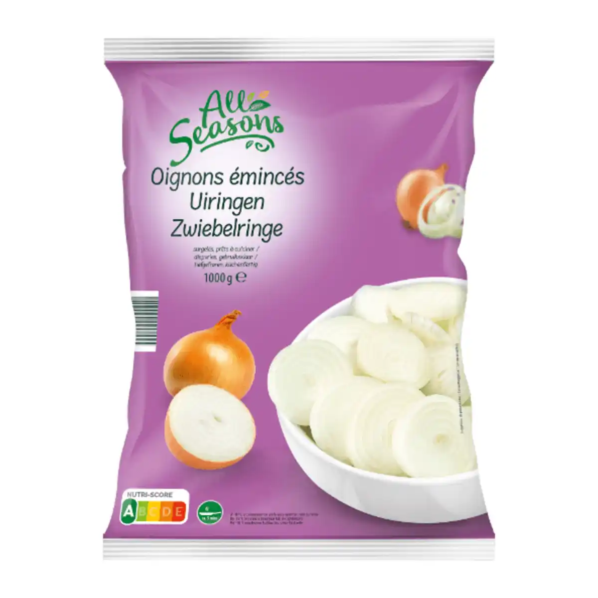Bild 1 von ALL SEASONS Zwiebelringe 1kg