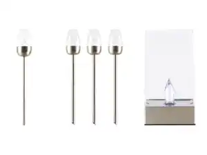 LIVARNO home LED-Solarfackel, mit realistischem Flackereffekt,  300 mAh