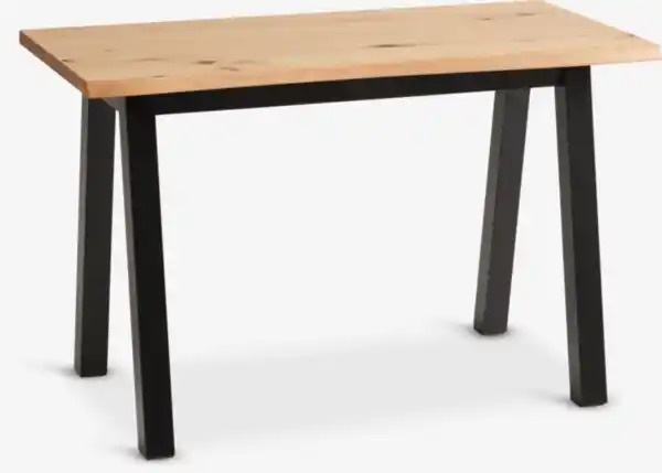 Bild 1 von Schreibtisch SKOVLUNDE eiche natur/schwarz