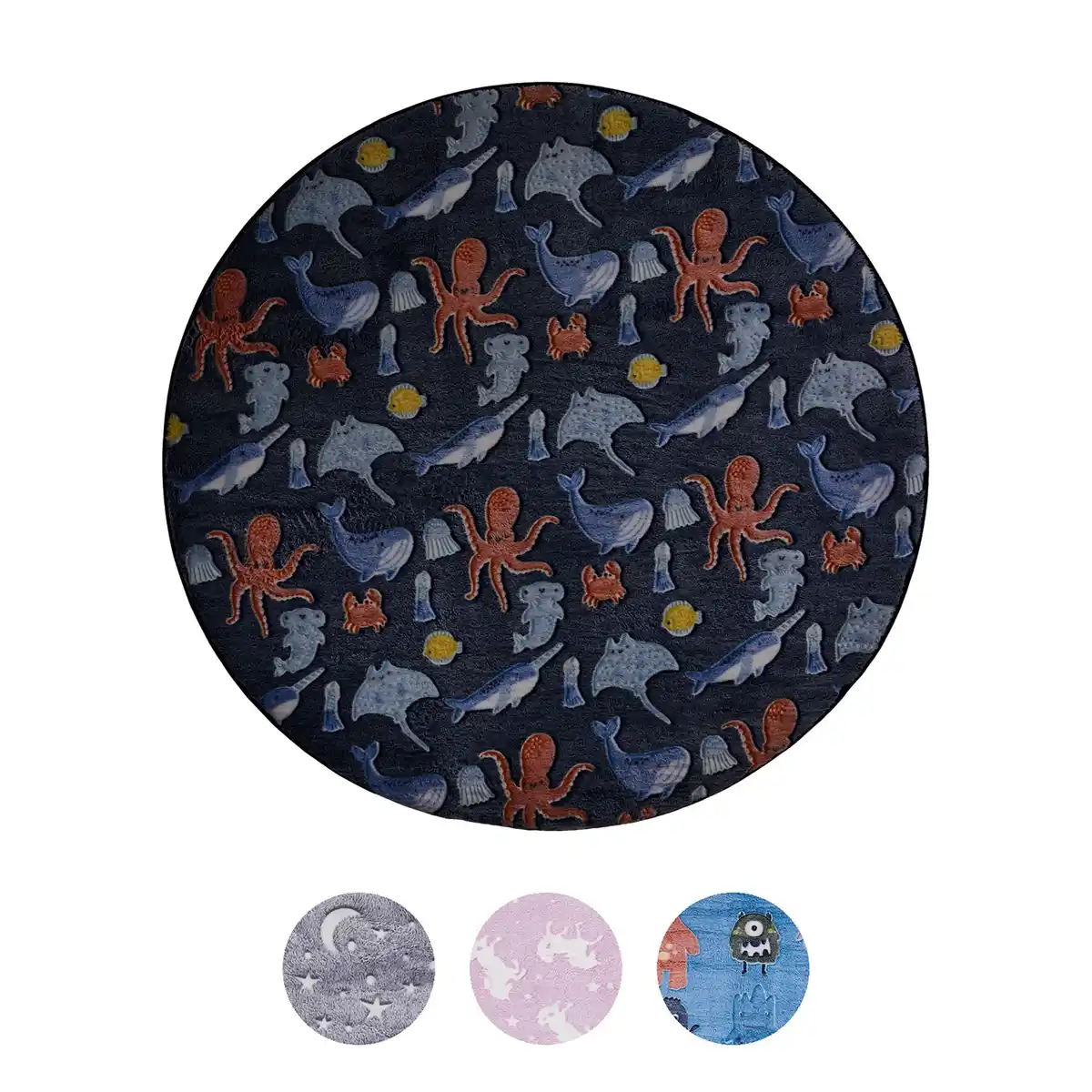 Bild 1 von HOME CREATION Kinder Glow in the dark Teppich