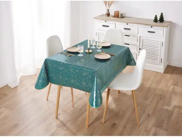 Bild 3 von LIVARNO home Lacktischdecke Weihnachten