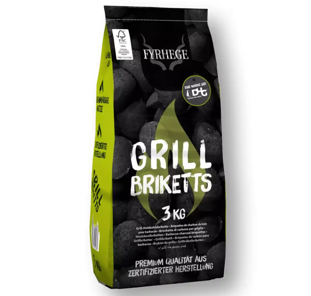 Bild 1 von Flammenco Grill-Holzkohlebriketts