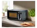 Bild 2 von SILVERCREST® Mikrowelle »SMWC 700 D1«, im Retro-Design, anthrazit
