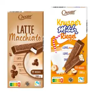 CHOCEUR Schokoriegel 200g