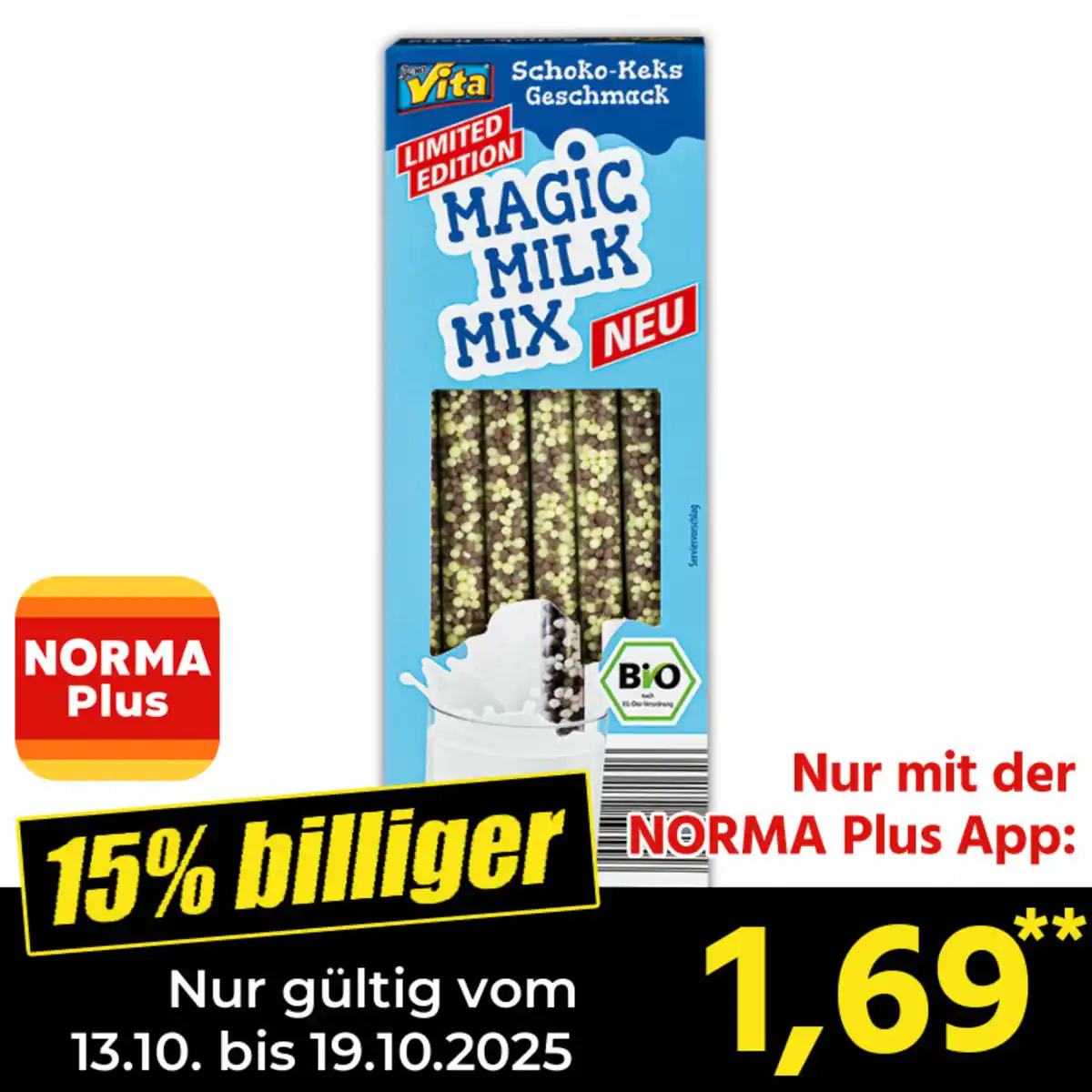 Bild 1 von Bona Vita Quick Mix Milchtrinkhalme