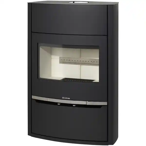 Bild 2 von COLOR EMAJL Kaminofen »Alaska«, schwarz, Stahl, 7,8 kW