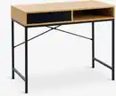 Bild 1 von Schreibtisch TRAPPEDAL 48x95 eichefarben/schwarz