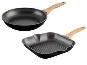 LIVARNO home Grill-/ Bratpfanne Aluguss 28 cm