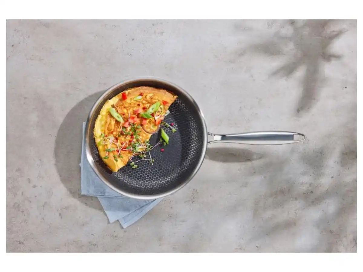 Bild 3 von SILVERCREST® Premium-Edelstahlpfanne, sehr kratz- und abriebfest, Ø 24 cm