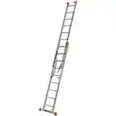 Bild 3 von KRAUSE Vielzweckleiter »MONTO Tribilo«, 27 Sprossen, Aluminium