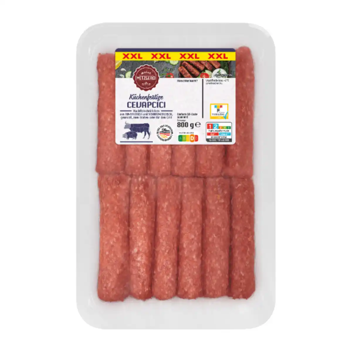 Bild 2 von MEINE METZGEREI Cevapcici XXL 800g