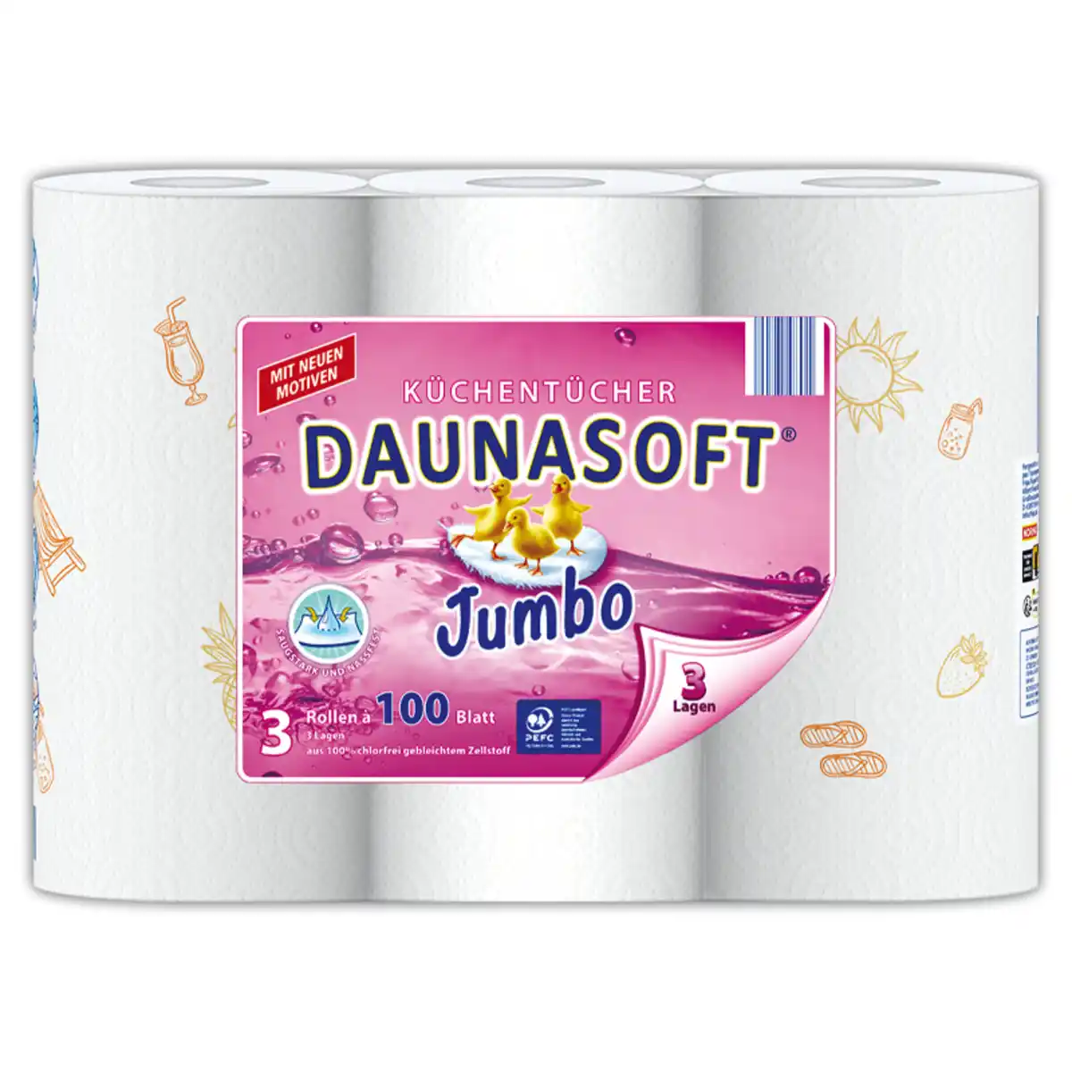 Bild 1 von Daunasoft Küchentücher Jumbo